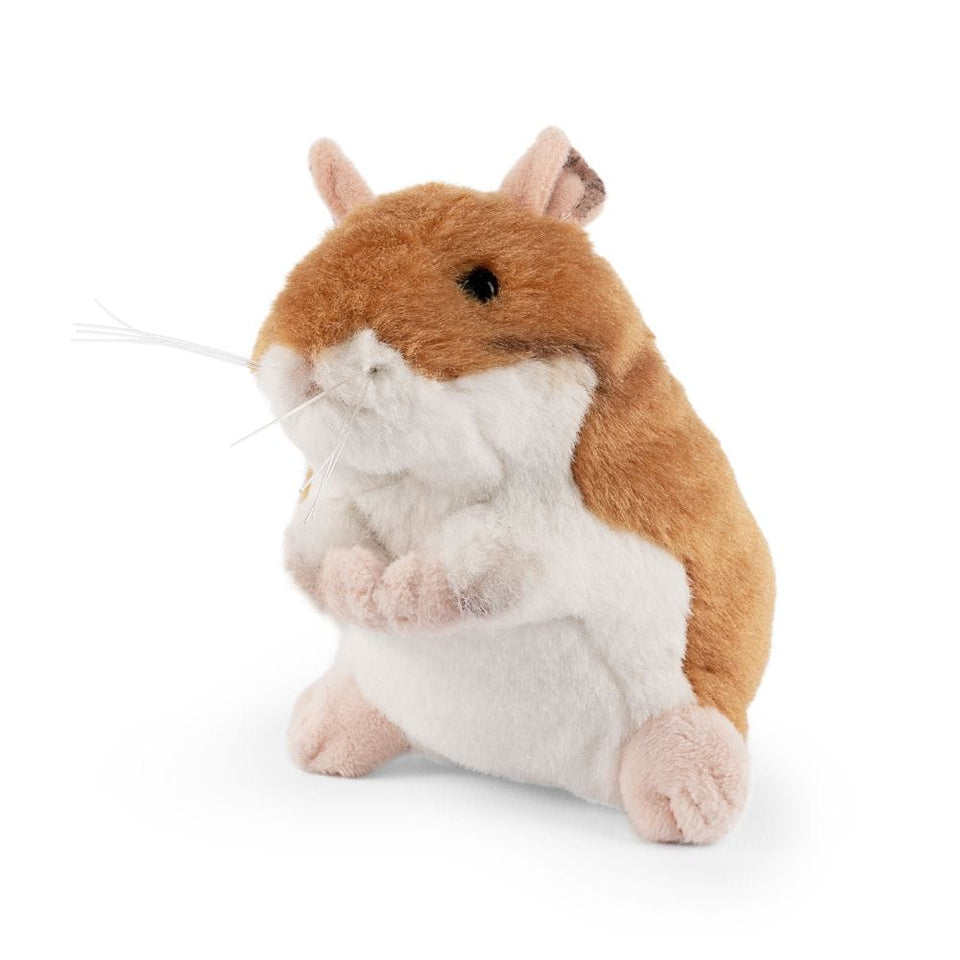 LIVING NATURE HAMSTER 12CM SOFT CUDDLY PLUSH TOY TEDDY