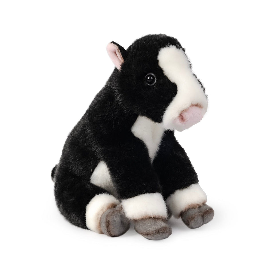 LIVING NATURE FRIESIAN CALF COW SOFT CUDDLY PLUSH TOY