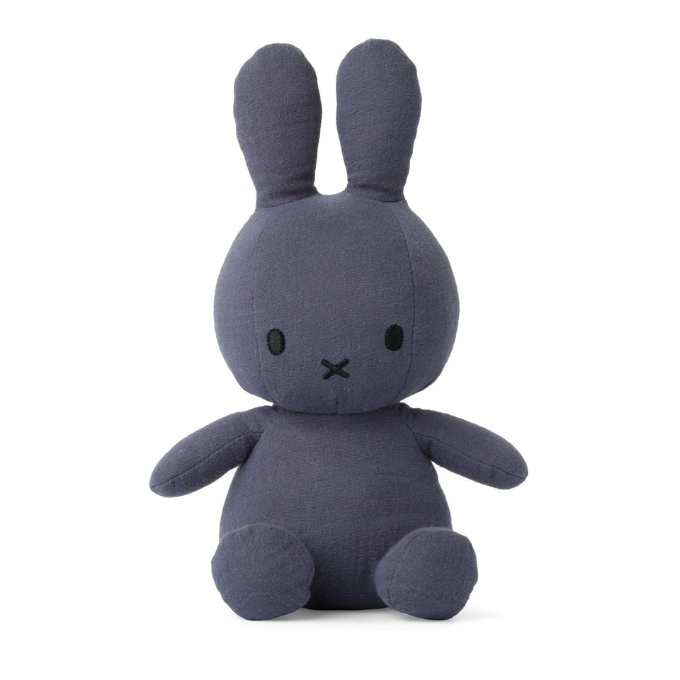 OFFICIAL MIFFY NIJNTJE MOUSSELINE FADED BLUE SOFT TOY PLUSH DICK BRUNA