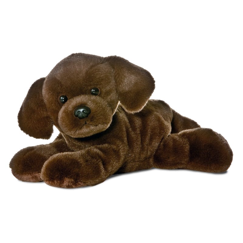 Chocolate labrador cuddly toy best sale