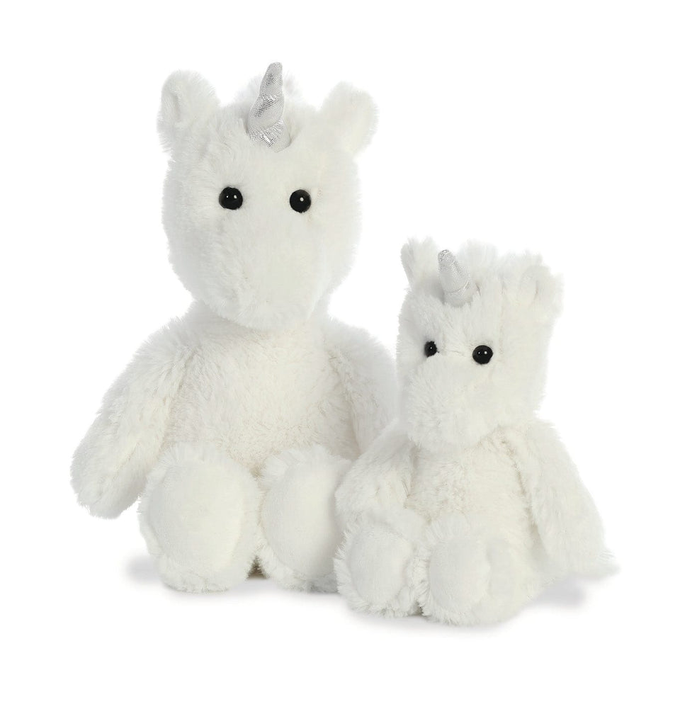 AURORA CUDDLY FRIENDS PLUSH 12" WHITE UNICORN 34216 SOFT TOY TEDDY