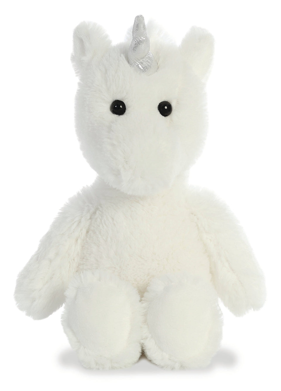 AURORA CUDDLY FRIENDS PLUSH 12" WHITE UNICORN 34216 SOFT TOY TEDDY