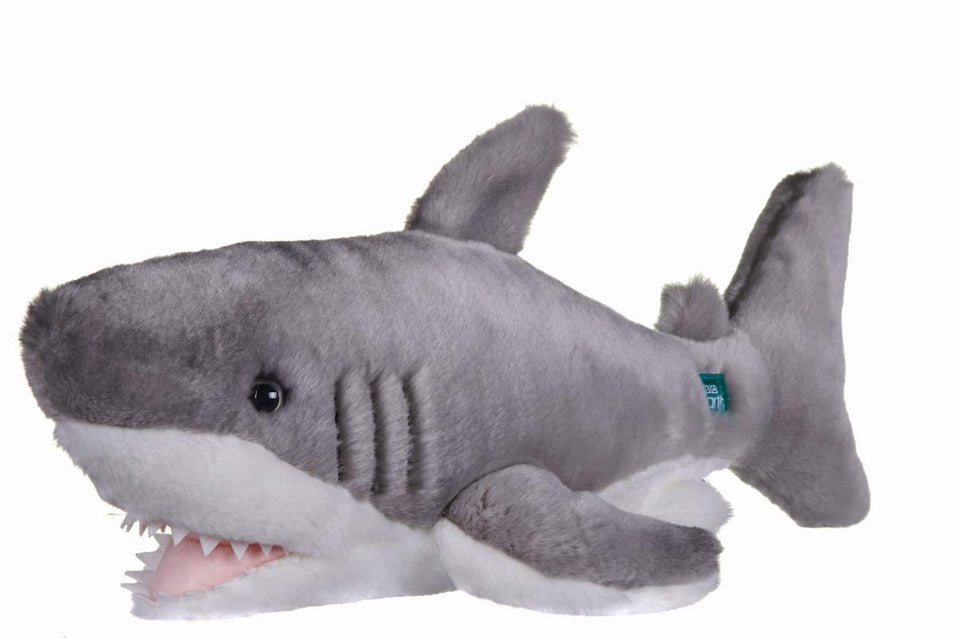 NEW OFFICIAL 10" BBC BLUE PLANET EARTH SHARK 12455 PLUSH SOFT TOY