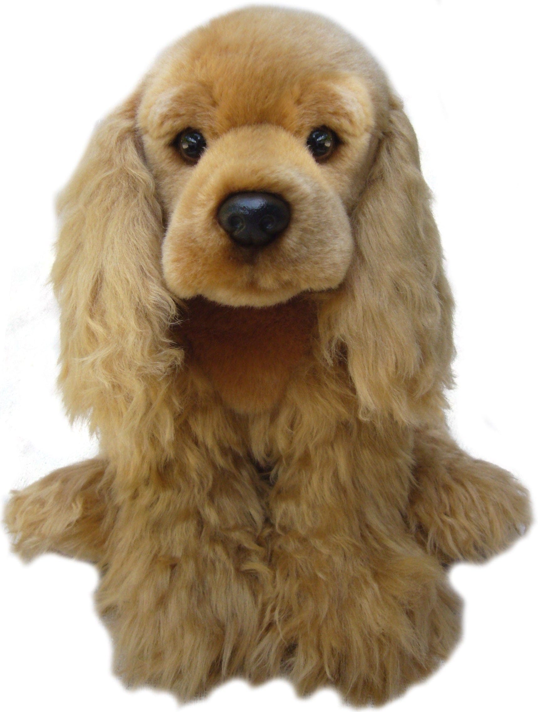 FAITHFUL FRIENDS COCKER SPANIEL DOG GOLDEN 12" CUDDLY SOFT PLUSH TOY Kingdom of Toys UK