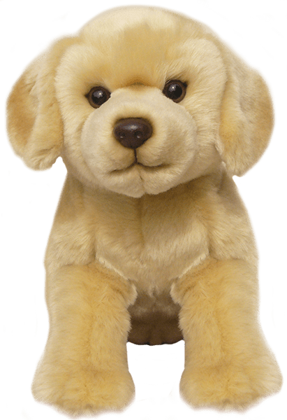 Golden labrador soft toy on sale