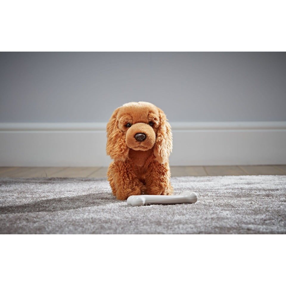 LIVING NATURE COCKER SPANIEL DOG CUDDLY SOFT TOY