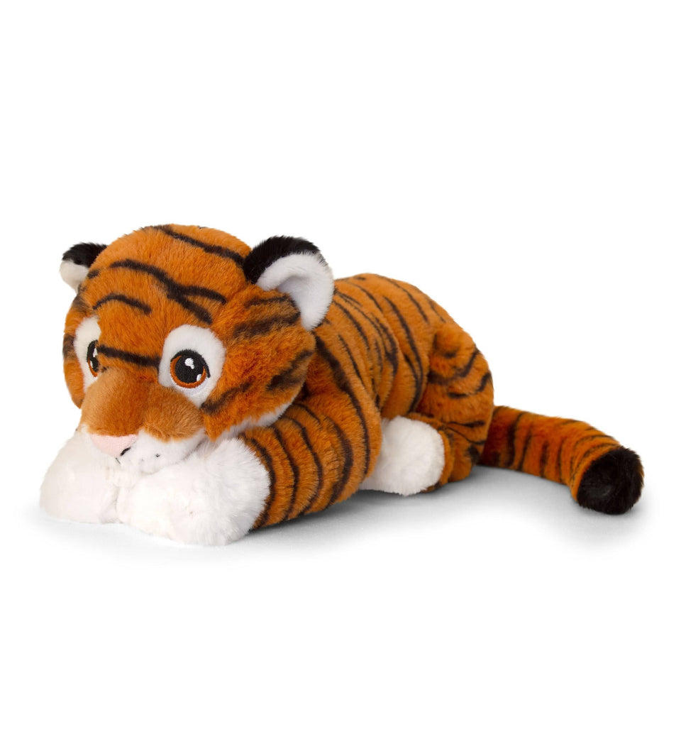 KEELECO 25cm TIGER CAT SOFT CUDDLY PLUSH TOY