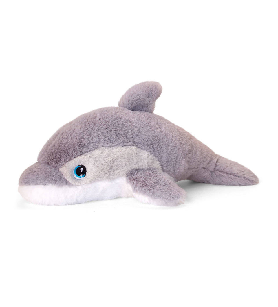 KEELECO 25cm DOLPHIN SE6177 FISH SOFT CUDDLY PLUSH TOY