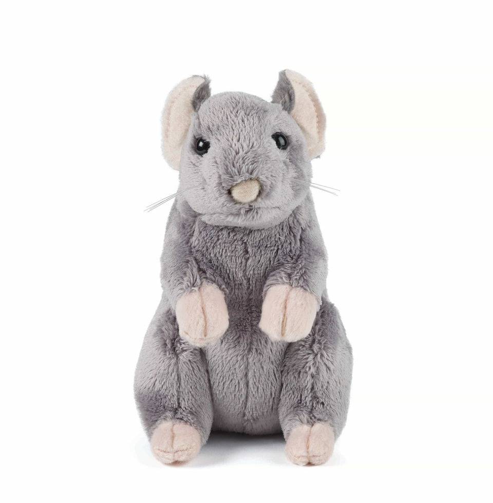 LIVING NATURE RAT WITH SQUEAK CUDDLY SOFT PLUSH TEDDY TOY