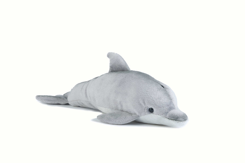 LIVING NATURE DOLPHIN SOFT CUDDLY PLUSH TOY TEDDY