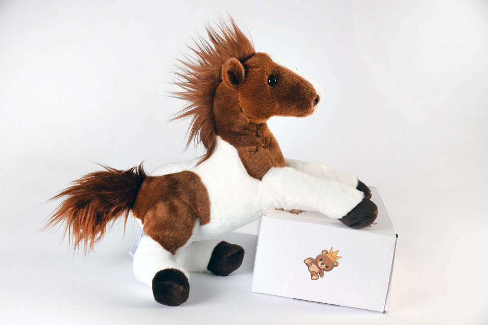 PLUSH HORSE SOFT TOY WITH PREMIUM PACKAGING