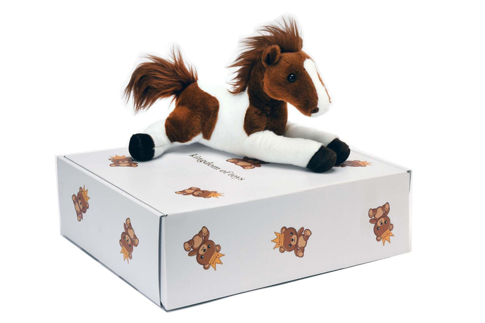 PLUSH HORSE SOFT TOY WITH PREMIUM PACKAGING