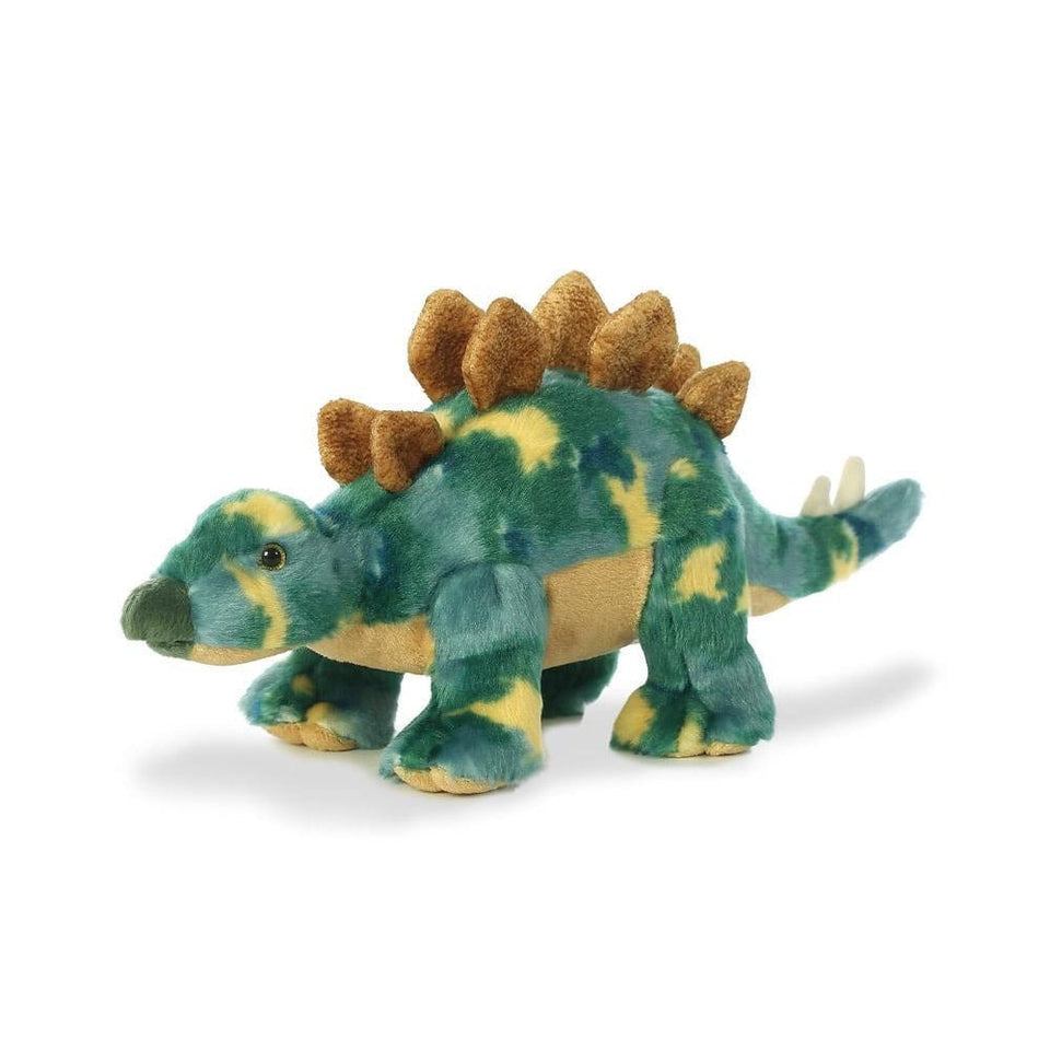 AURORA 13" STEGOSAURUS PLUSH DINOSAUR TOY PREHISTORIC