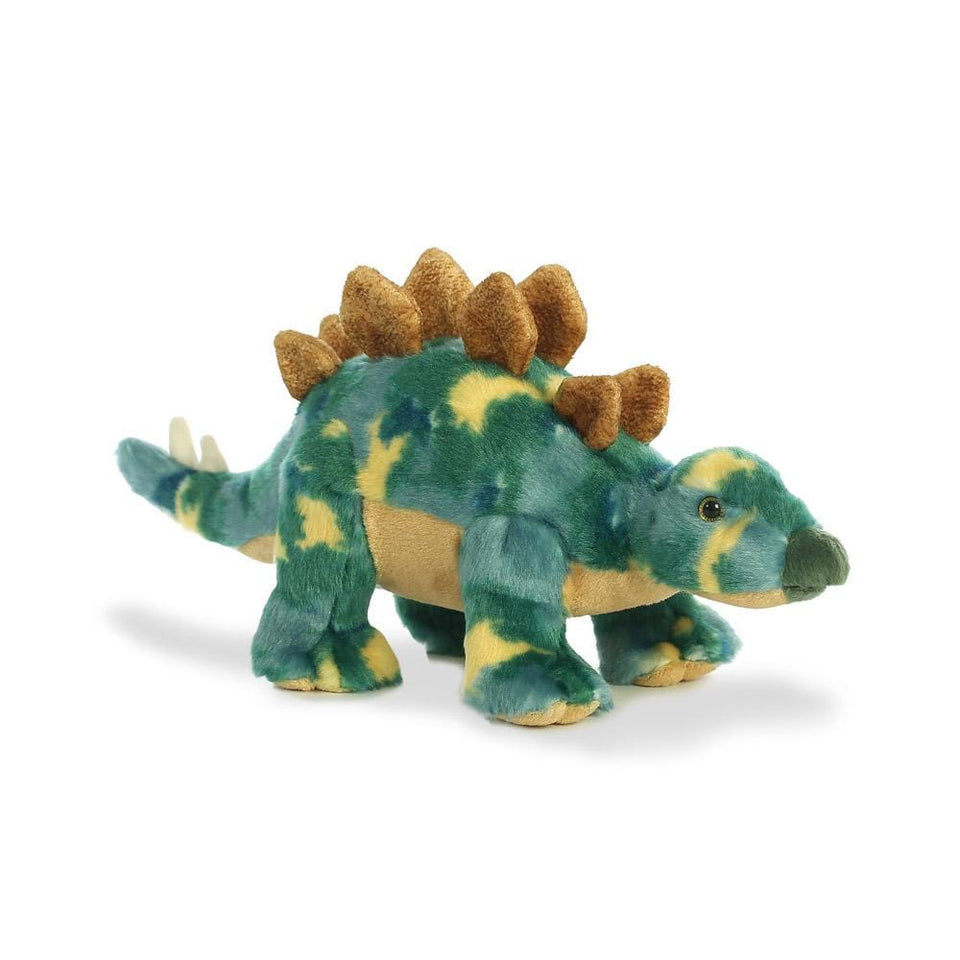 AURORA 13" STEGOSAURUS PLUSH DINOSAUR TOY PREHISTORIC